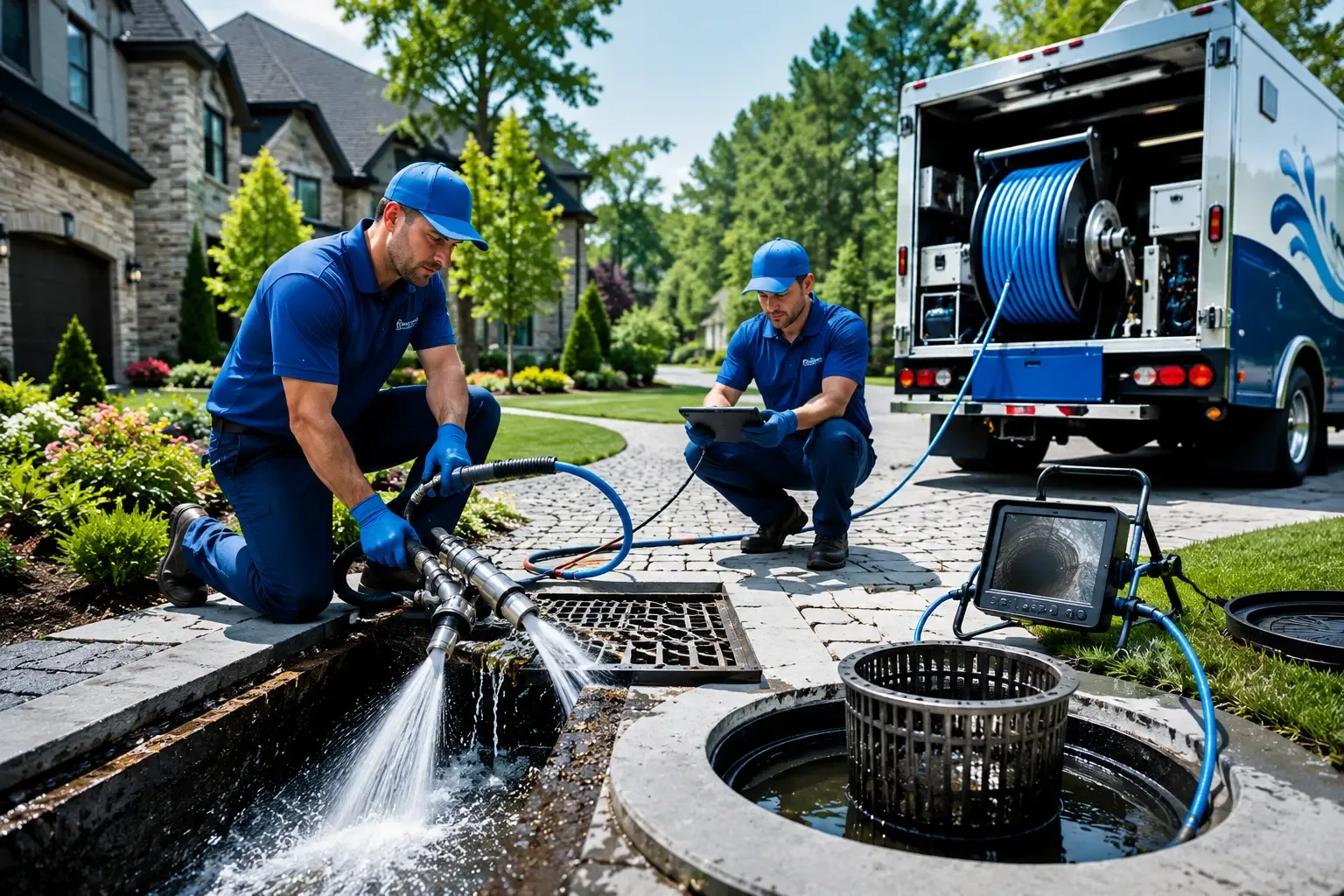 Local outdoor drain cleaning professionals in Reseda, CA
